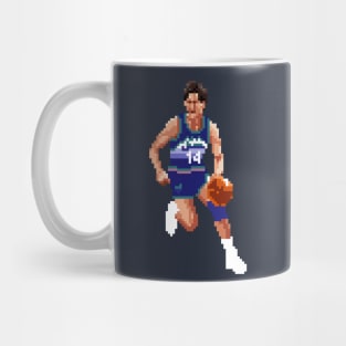 Jeff Hornacek Pixel Dribble Mug